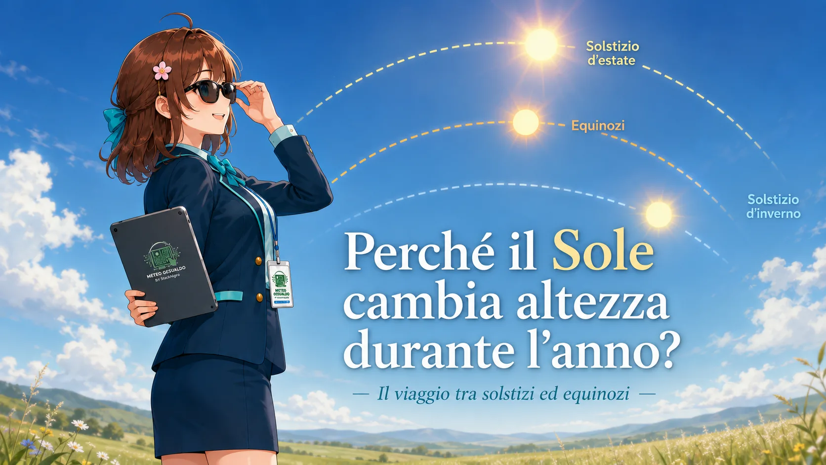 Perché il Sole cambia altezza durante l’anno? Il viaggio tra solstizi ed equinozi